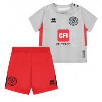 Dětský fotbalový dres Sheffield United 2023-24 Třetí Krátký Rukáv (+ trenýrky)